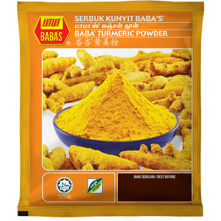 BABAS TURMERIC POWDER-125GM